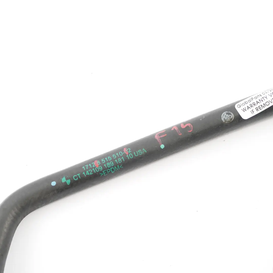 BMW X5 F15 N47 N57 Tuyau Ligne réservoir expansion refroidissement radiateur - SKU 8515510 - Numéro de pièce 8515510