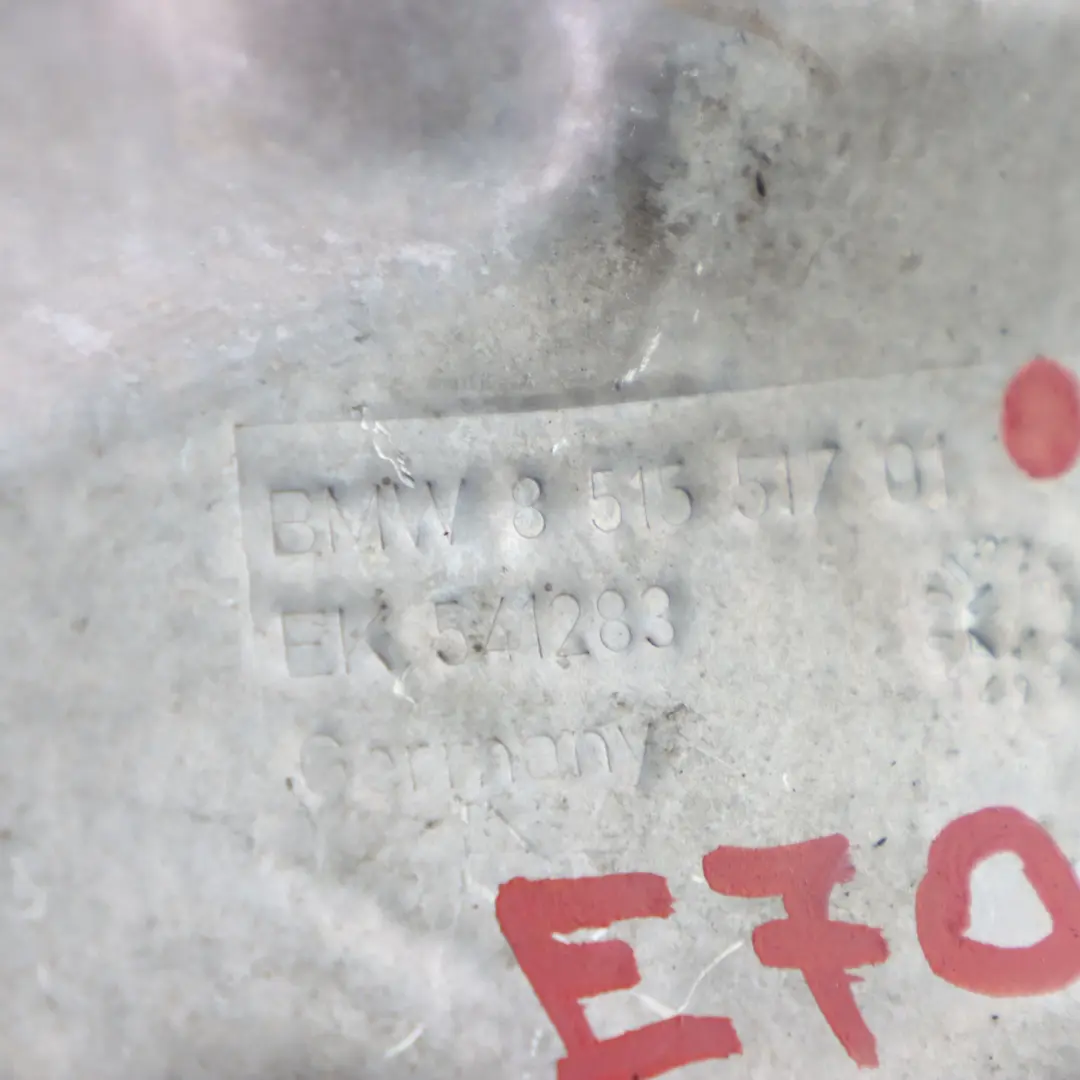 Abschirmung BMW X5 E70 LCI N57S Abgaskrümmer AGR Ventil Hitzeschutz für mit Teilenummer 8515517 Abschirmung BMW X5 E70 LCI N57S Abgaskrümmer AGR Ventil Hitzeschutz - SKU 8515517 - Teilenummer 8515517