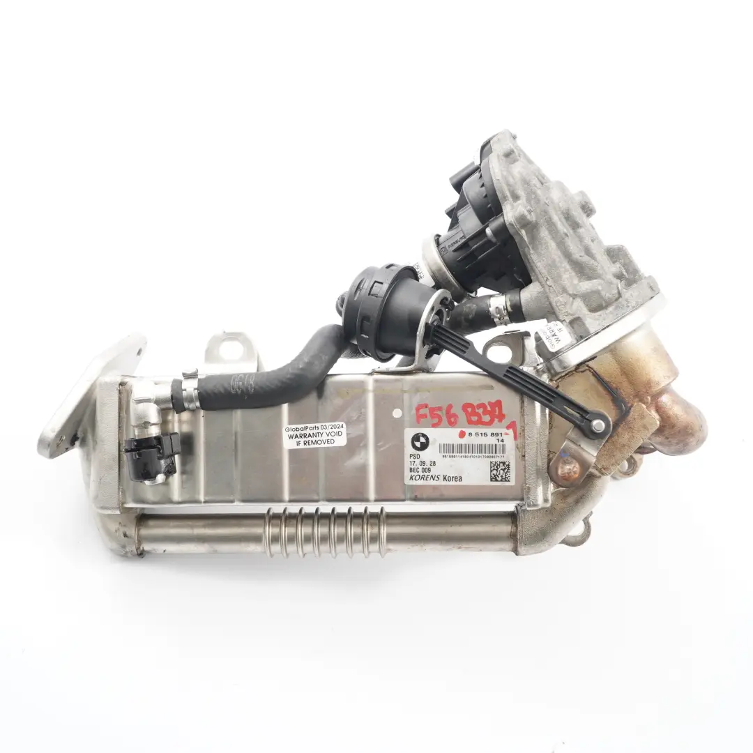B37 Soupape EGR Refroidisseur d'échappement Boîte soupape vide BMW F45 Mini F56 - SKU 8515891-1 - Numéro de pièce 8515891