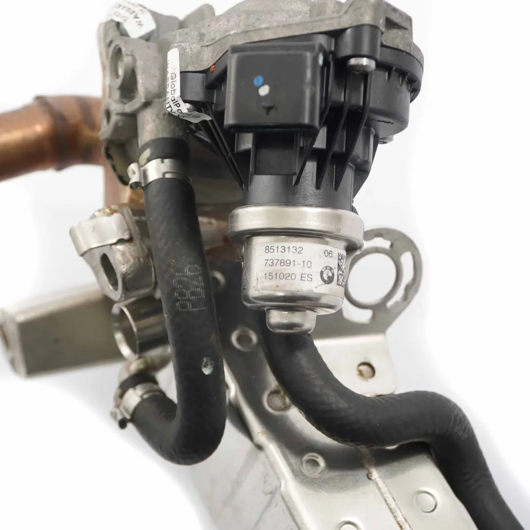 B37 Exhaust Cooler Manifold Engine to Mini Cooper D F55 F56 with Part number 8515891 Mini Cooper D F55 F56 B37 Exhaust Cooler Manifold Engine - SKU 8515891 - Part number 8515891