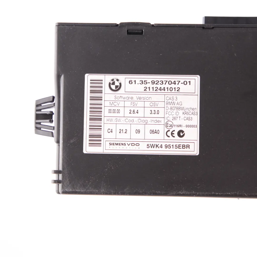 Mini Cooper D R55 R56 LCI R60 N47N Engine ECU Kit DDE CAS3 Key Manual - SKU 8516739-4 - Part number 8516739