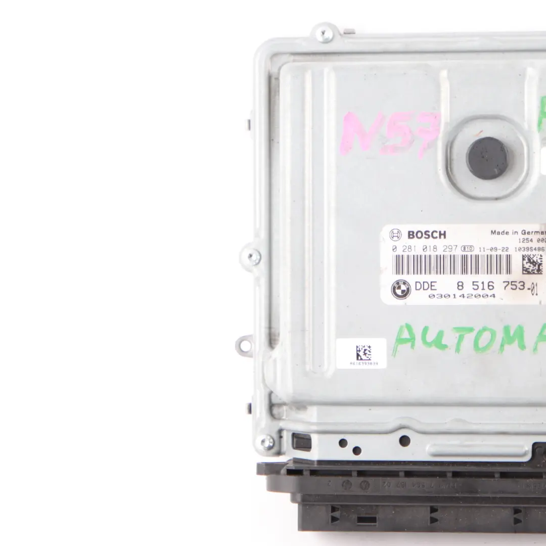 BMW F01 730d N57 245HP Engine Control Unit ECU Module DDE Automatic - SKU 8516753 - Part number 8516753