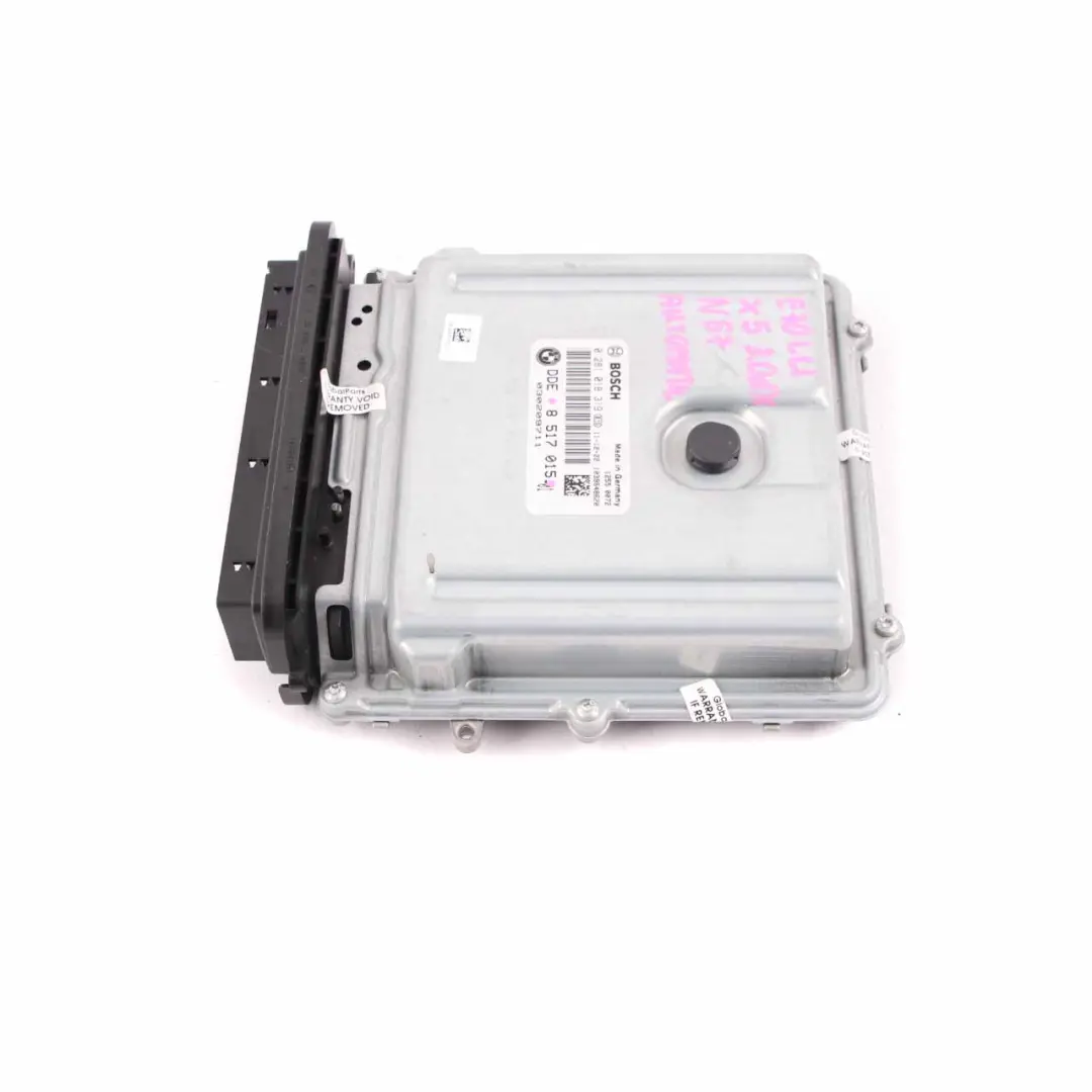 30dX Diesel N57 245HP Engine Control Unit ECU DDE to BMW X5 E70 X6 E71 with Part number 8517015 BMW X5 E70 X6 E71 30dX Diesel N57 245HP Engine Control Unit ECU DDE - SKU 8517015 - Part number 8517015