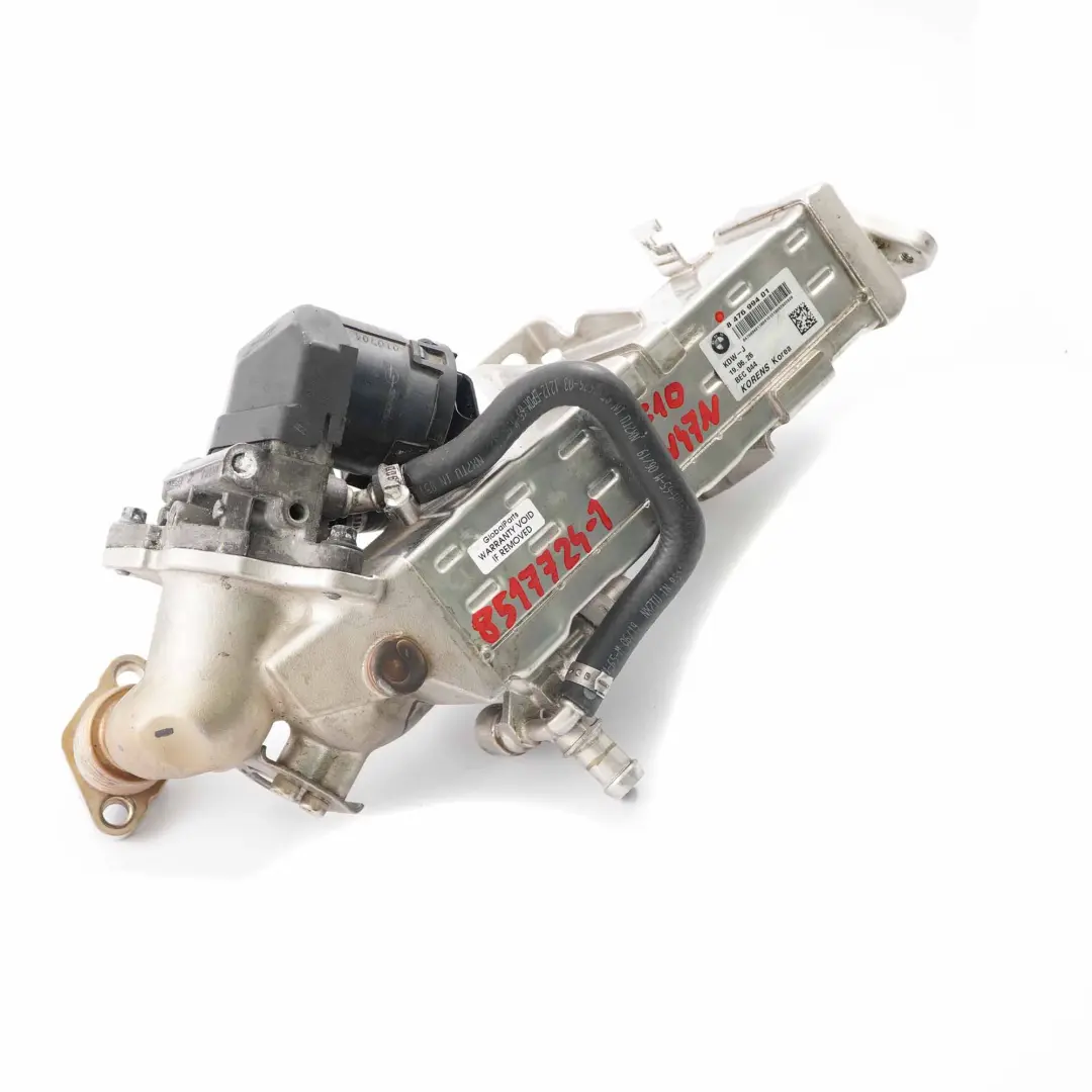 Cooler BMW F07 F10 F15 F25 N47N Exhaust Manifold Gas Heat Exchanger to EGR with Part number 8517724 EGR Cooler BMW F07 F10 F15 F25 N47N Exhaust Manifold Gas Heat Exchanger - SKU 8517724 - Part number 8517724