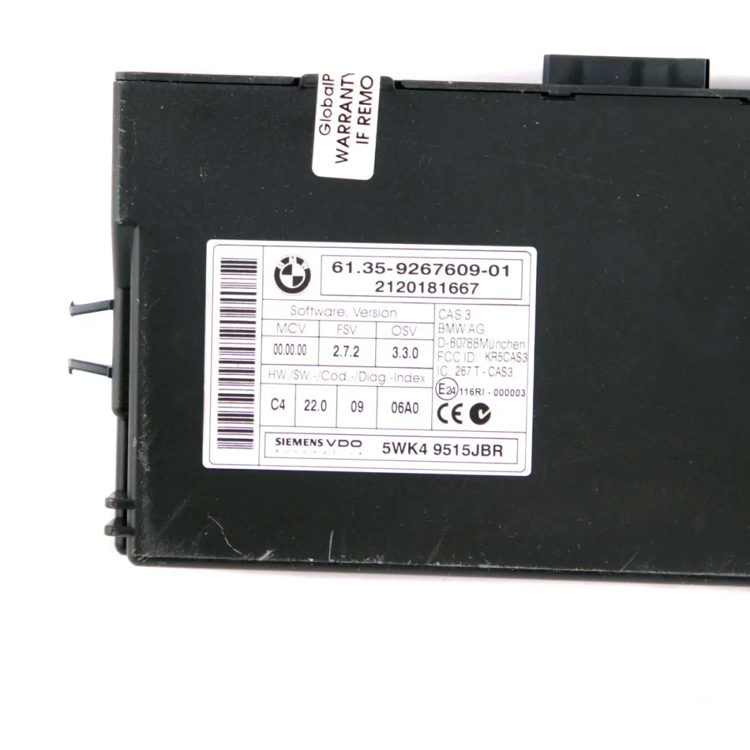 Mini R56 LCI R60 143HP 2.0 N47N Engine ECU Kit DDE + CAS3 + Key - SKU 8517727-2 - Part number 8517727