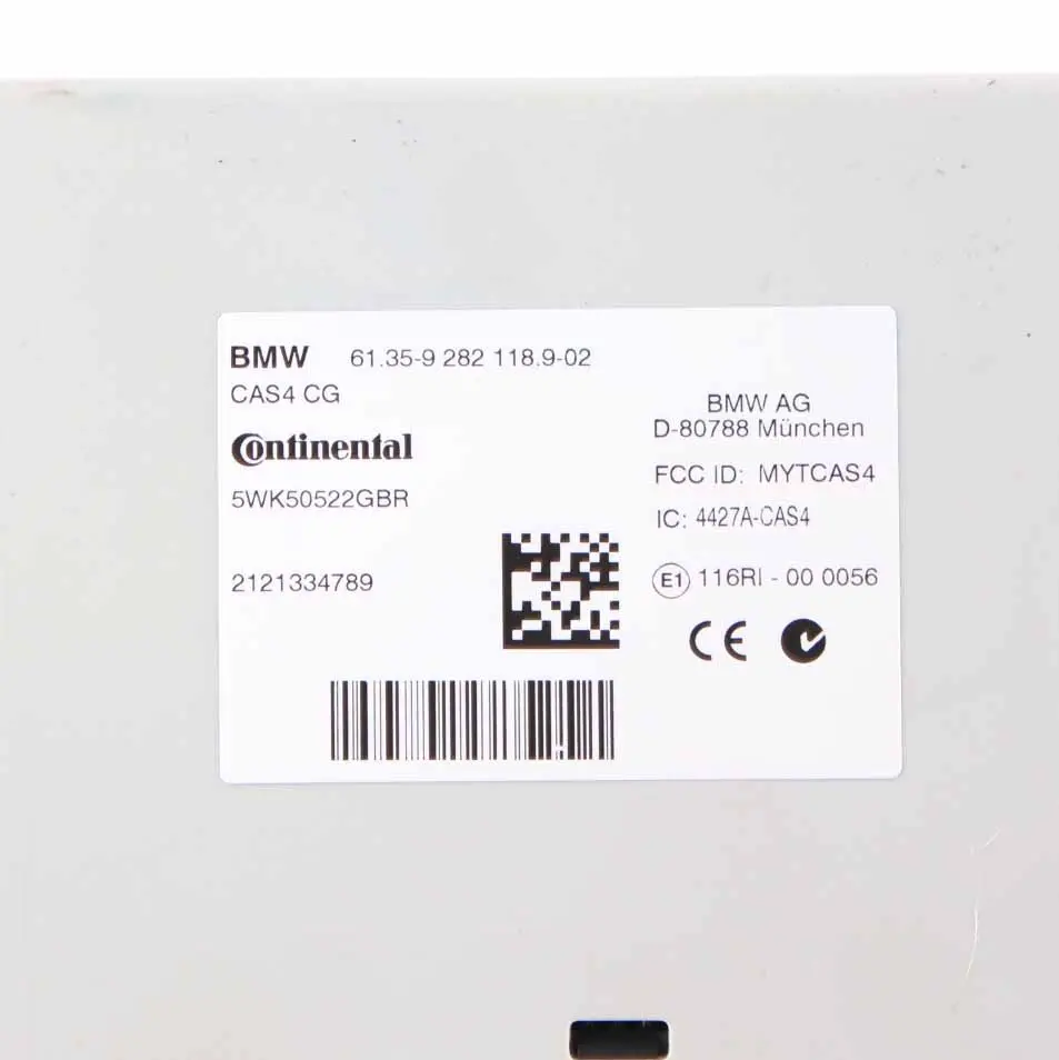BMW X3 F25 20dX Diesel N47N 184HP Engine Module ECU Kit DDE Key CAS4 - SKU 8517862-4 - Part number 8517862