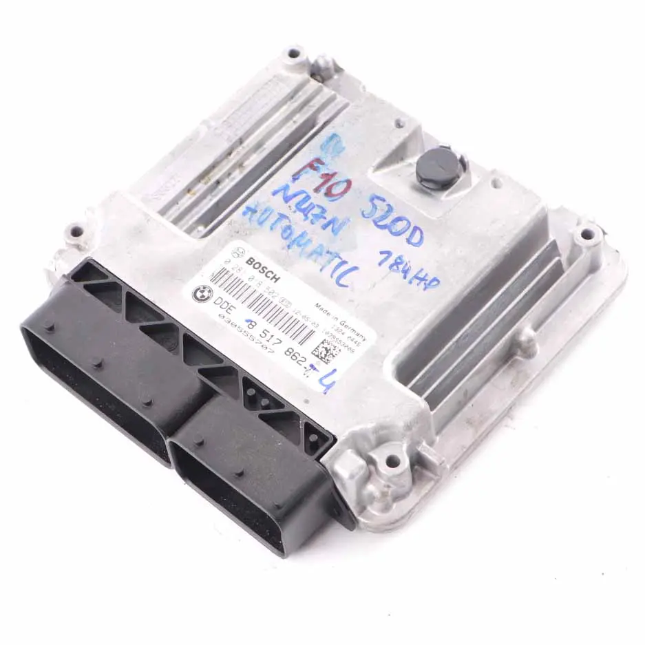 BMW F10 F20 F30 520d 120d 320d N47N 184HP Engine Unit ECU DDE Automatic - SKU 8517862-5 - Part number 8517862