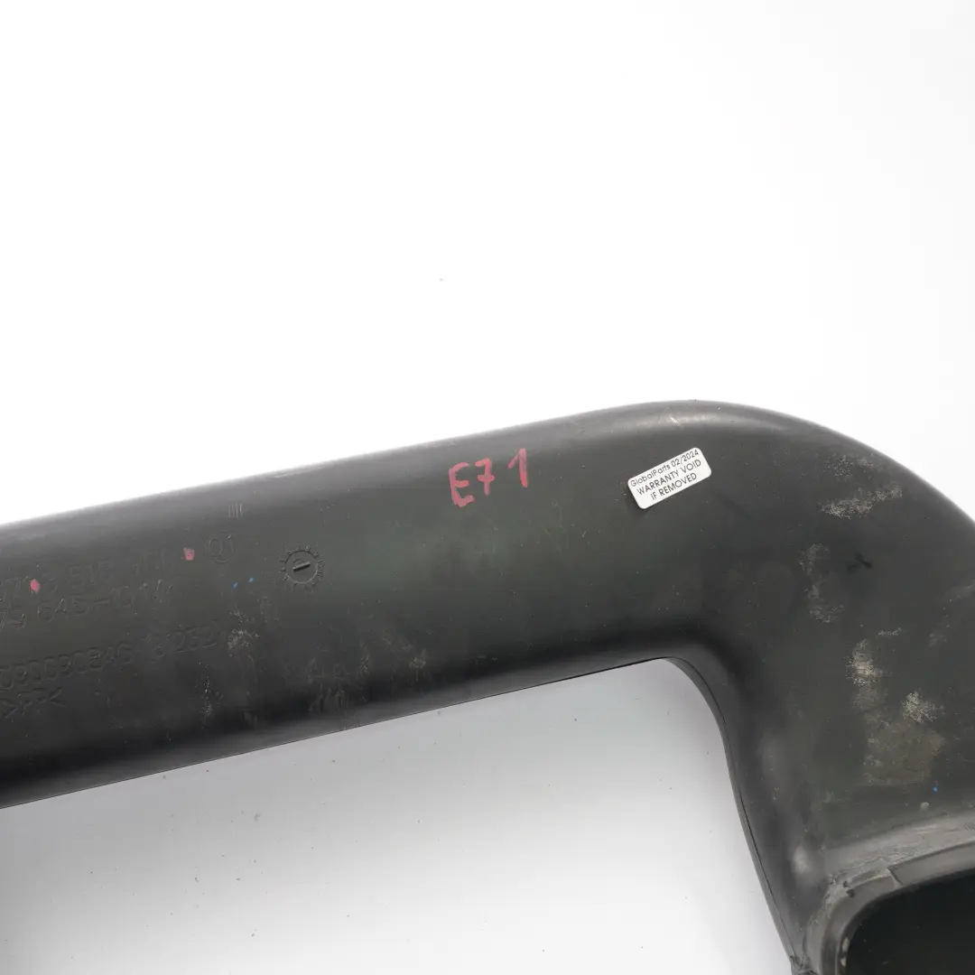 N57X aspirazione aria condotto tubo per BMW X5 E70 LCI X6 E71 con numero di parte 8518060 BMW X5 E70 LCI X6 E71 N57X aspirazione aria condotto tubo - SKU 8518060 - Numero di parte 8518060