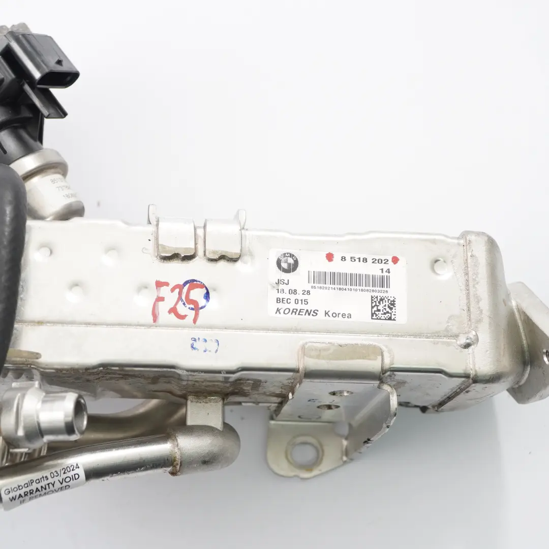 AGR Kühler BMW X3 F25 X4 F26 X5 F15 Motor B47 Auspuffkühler AGR Ventil für mit Teilenummer 8518202 AGR Kühler BMW X3 F25 X4 F26 X5 F15 Motor B47 Auspuffkühler AGR Ventil - SKU 8518202 - Teilenummer 8518202