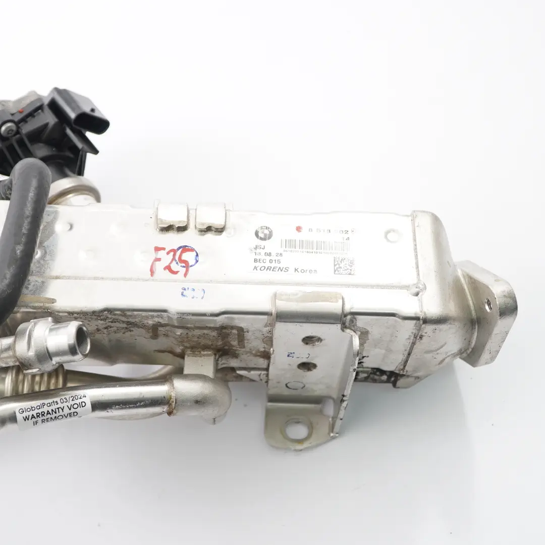 Cooler BMW X3 F25 X4 F26 X5 F15 Engine B47 Exhaust Cooler EGR Valve to EGR with Part number 8518202 EGR Cooler BMW X3 F25 X4 F26 X5 F15 Engine B47 Exhaust Cooler EGR Valve - SKU 8518202 - Part number 8518202