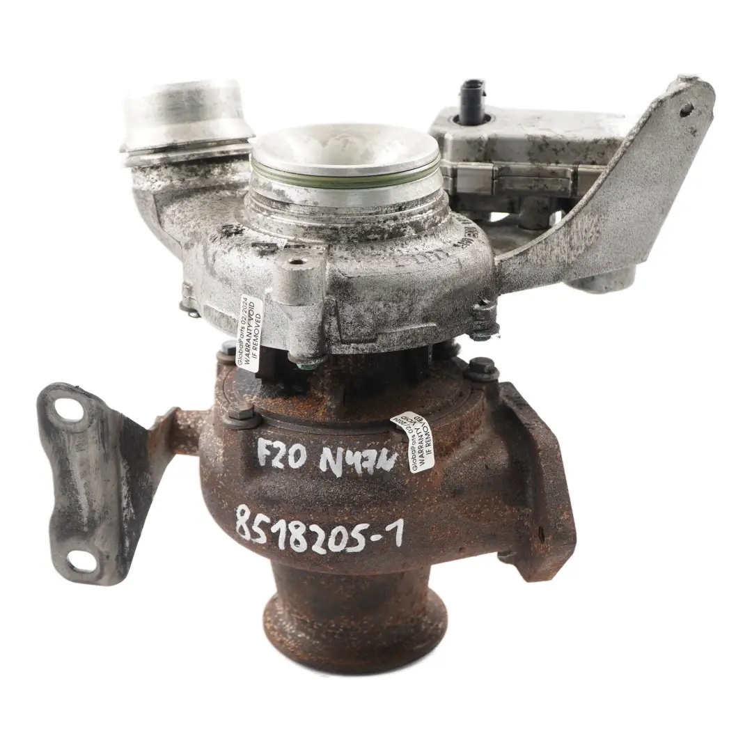 N47N Turbocompresseur Turbo 8518204 pour BMW F20 F21 116d 118d F30 F31 316d 318d à propos du numéro de pièce 8518205 BMW F20 F21 116d 118d F30 F31 316d 318d N47N Turbocompresseur Turbo 8518204 - SKU 8518205-1 - Numéro de pièce 8518205