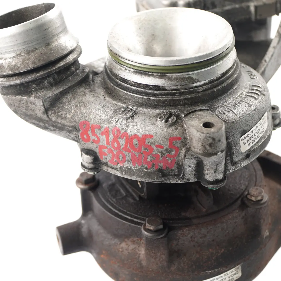 N47N Turbolader Turbo 8518204 für BMW F20 F21 116d 118d F30 F31 316d 318d mit Teilenummer 8518205 BMW F20 F21 116d 118d F30 F31 316d 318d N47N Turbolader Turbo 8518204 - SKU 8518205-5 - Teilenummer 8518205