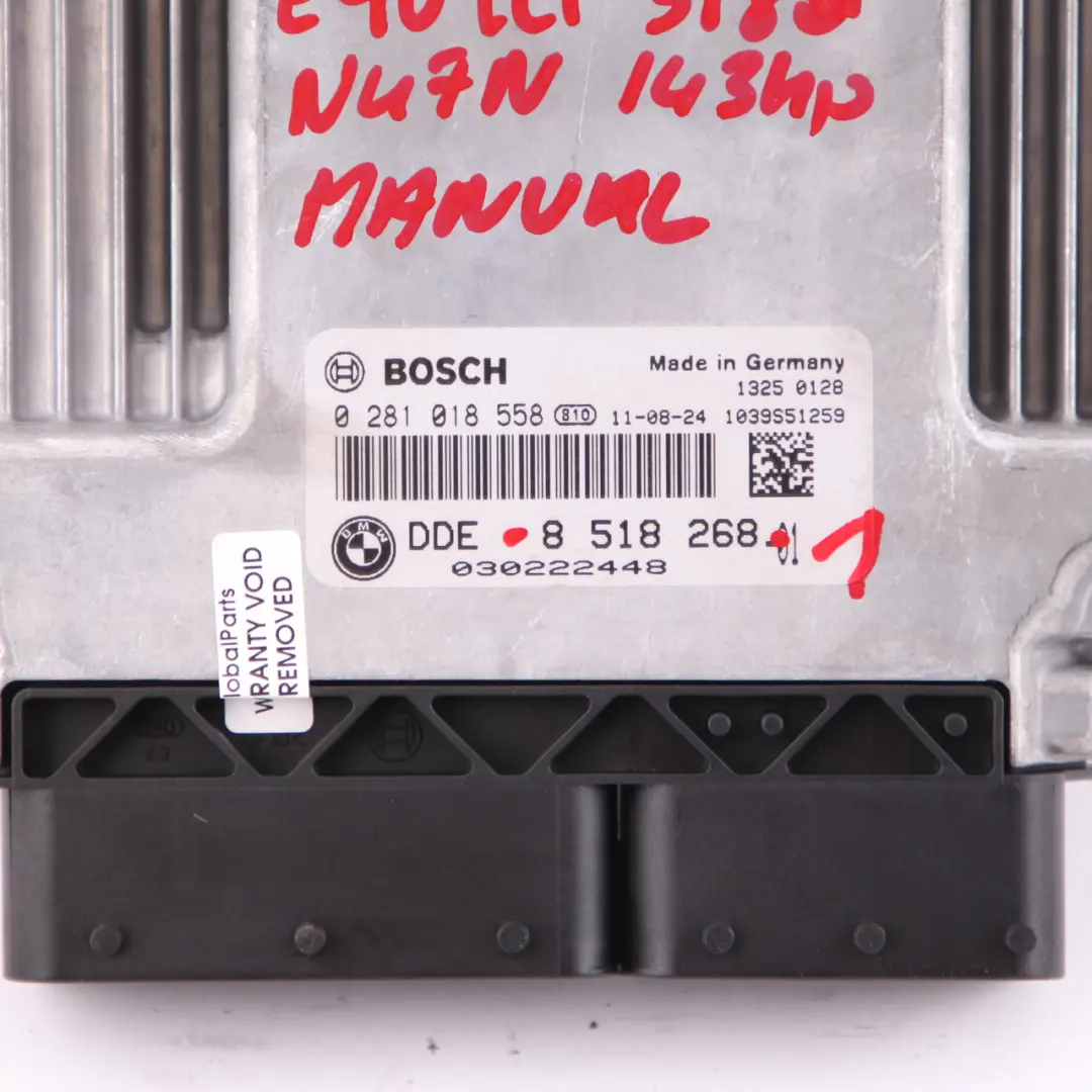 BMW E90 E91 LCI 318d N47N Zestaw DDE + CAS3 + Kluczyki - SKU 8518268-1 - Numer Części 8518268