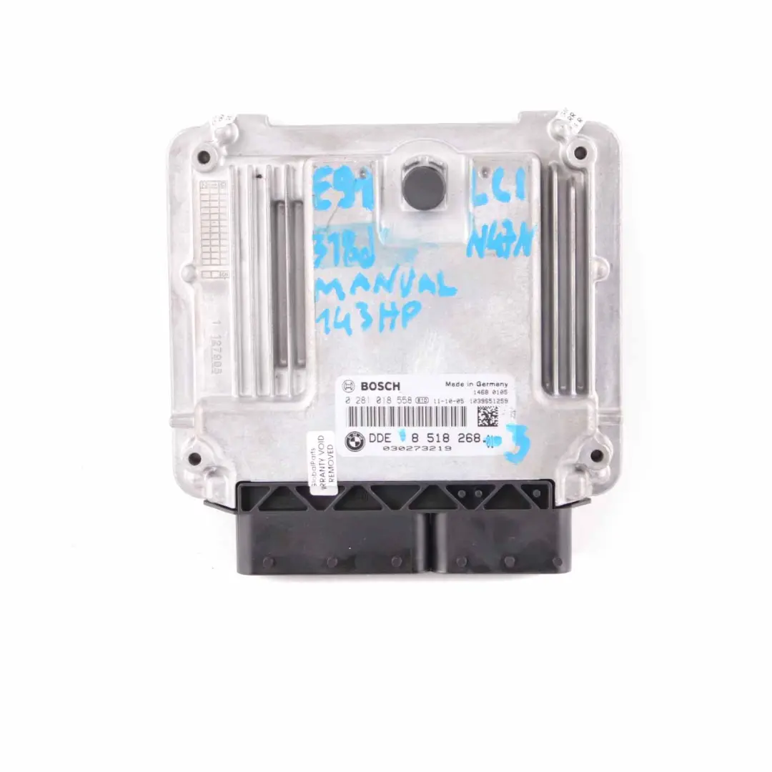 143HP N47N ECU Kit DDE + CAS3 + Key Manual to BMW E90 E91 LCI 318d Diesel with Part number 8518268 BMW E90 E91 LCI 318d Diesel 143HP N47N ECU Kit DDE + CAS3 + Key Manual - SKU 8518268-3 - Part number 8518268