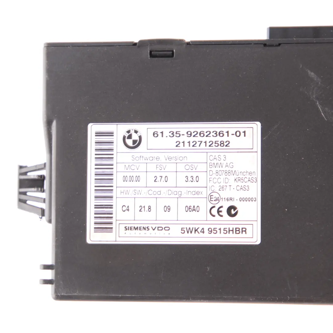 143HP N47N ECU Kit DDE + CAS3 + Key Manual to BMW E90 E91 LCI 318d Diesel with Part number 8518268 BMW E90 E91 LCI 318d Diesel 143HP N47N ECU Kit DDE + CAS3 + Key Manual - SKU 8518268-3 - Part number 8518268