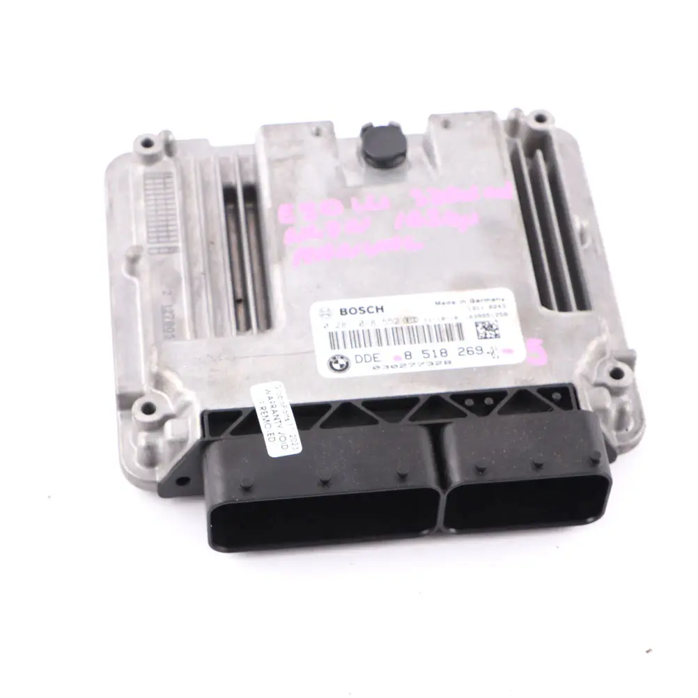 N47N 320d ed 163HP ECU Engine Control Unit DDE Manual to BMW E90 E91 LCI with Part number 8518269 BMW E90 E91 LCI N47N 320d ed 163HP ECU Engine Control Unit DDE Manual - SKU 8518269-5 - Part number 8518269