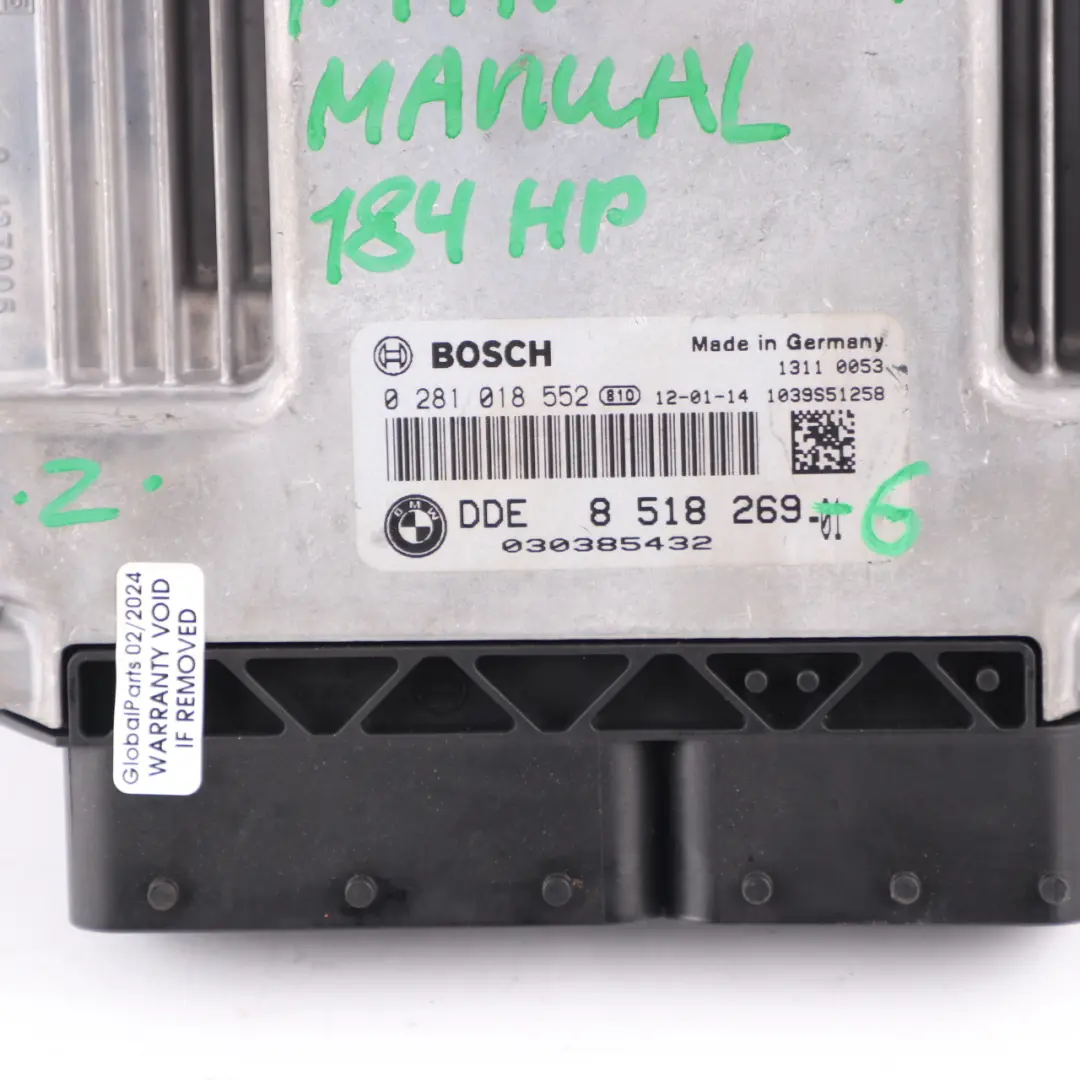 N47N 320d 184HP ECU KIT DDE CAS 3 Klucz Manual do BMW E90 E91 LCI o numerze 8518269 BMW E90 E91 LCI N47N 320d 184HP ECU KIT DDE CAS 3 Klucz Manual - SKU 8518269-6 - Numer Części 8518269