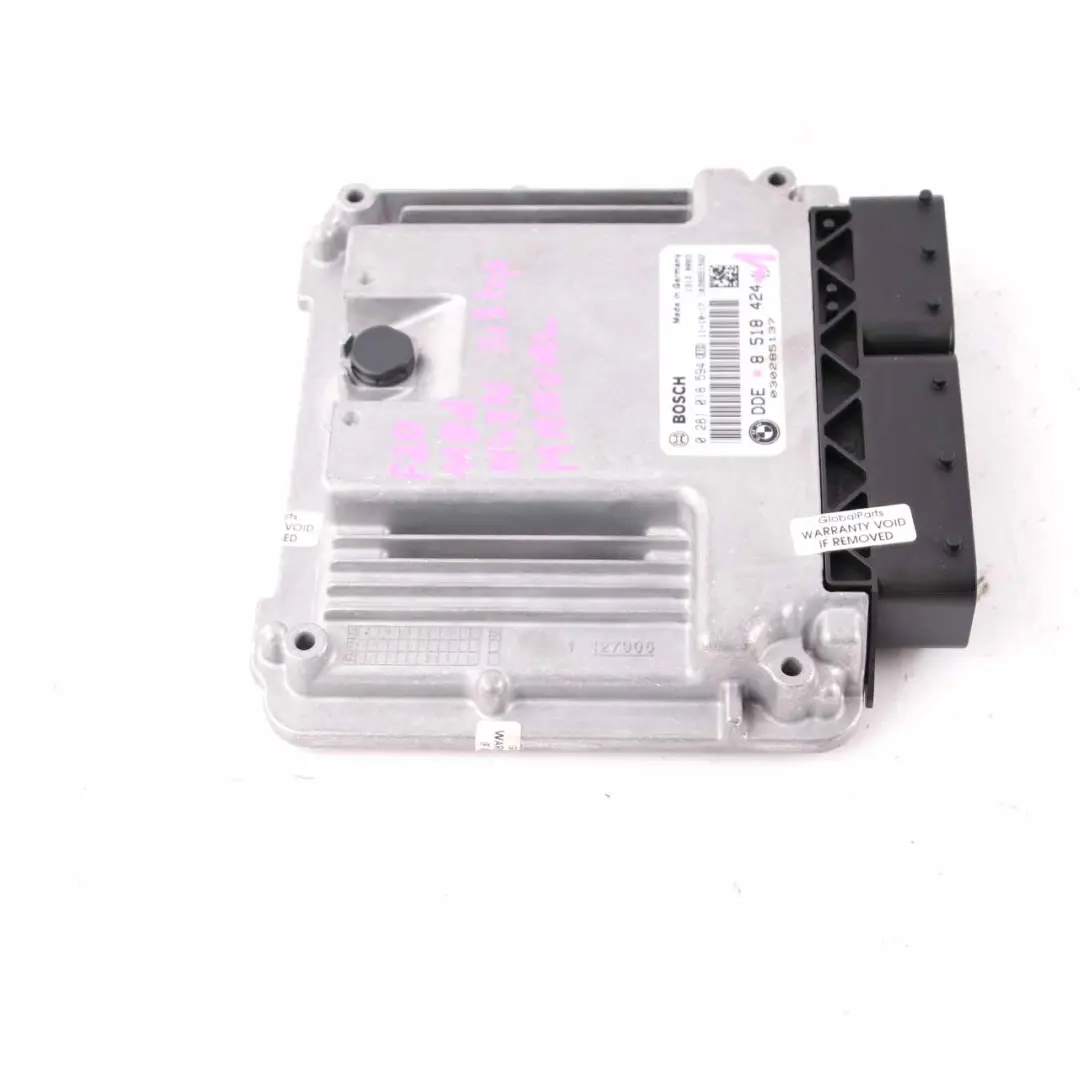 BMW F20 F30 118d 318d N47N 143HP Steuergerät ECU DDE Schaltgetriebe - SKU 8518424-1 - Teilenummer 8518424