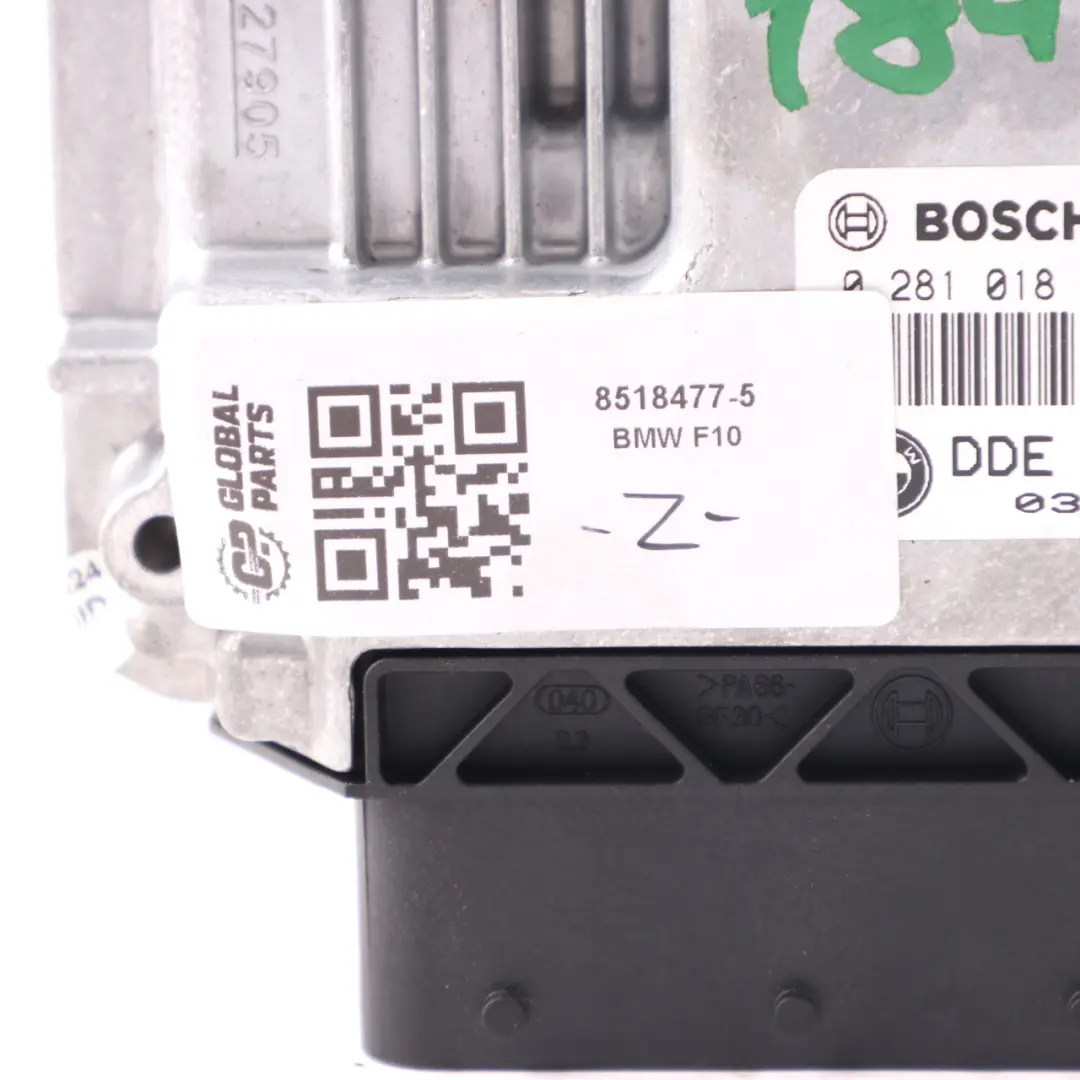 BMW F20 120d F30 320d F10 520d 184HP N47N Engine Unit ECU DDE Automatic - SKU 8518477-5 - Part number 8518477