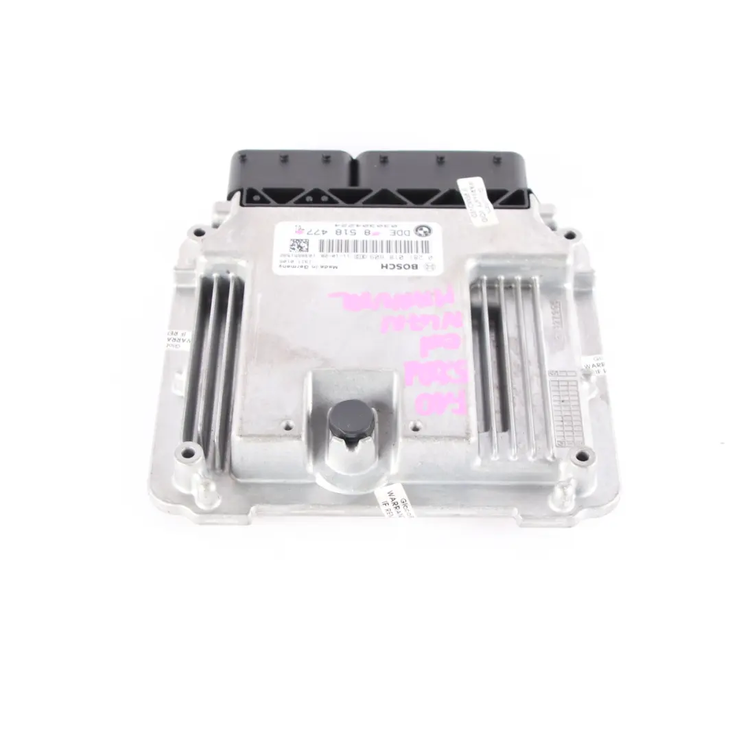 BMW F20 120d F30 320d F10 520d 184HP N47N Engine Unit ECU DDE Automatic - SKU 8518477-7 - Part number 8518477