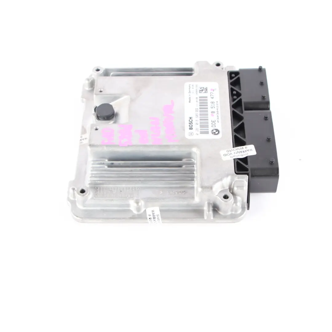 163HP Engine Control Unit N47N ECU DDE Manual to BMW F10 F30 320d 520d ed with Part number 8518477 BMW F10 F30 320d 520d ed 163HP Engine Control Unit N47N ECU DDE Manual - SKU 8518477 - Part number 8518477