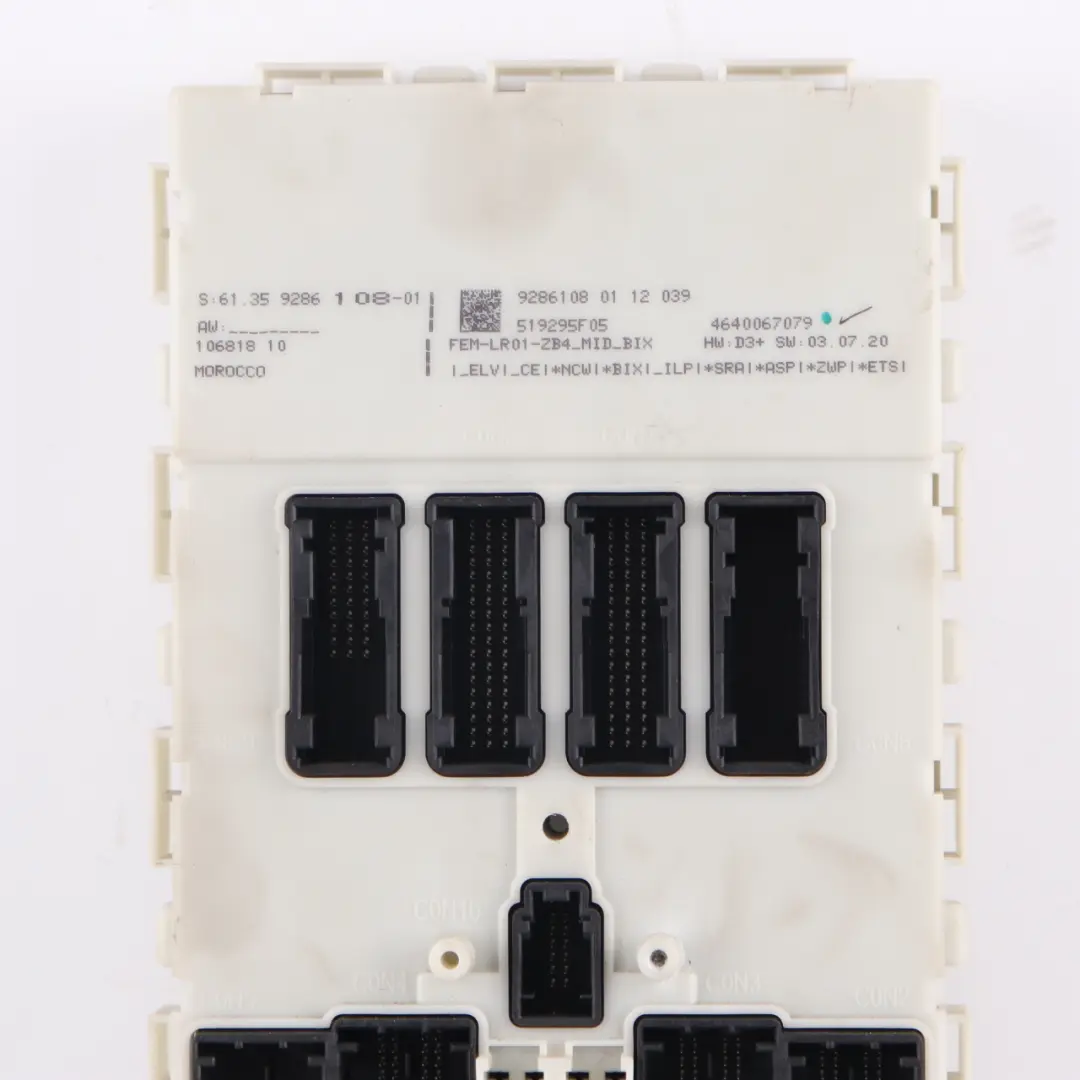 BMW F20 F30 F32 120d 320d 420d Diesel N47N 184HP ECU Kit DDE + Key + FEM - SKU 8518568-2 - Part number 8518568