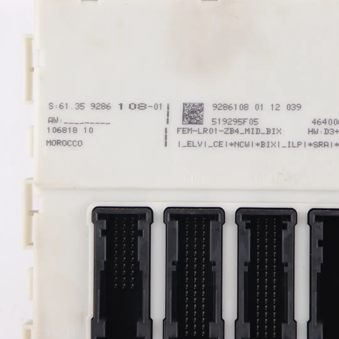 BMW F20 F30 F32 120d 320d 420d Diesel N47N 184HP ECU Kit DDE + Key + FEM - SKU 8518568-2 - Part number 8518568