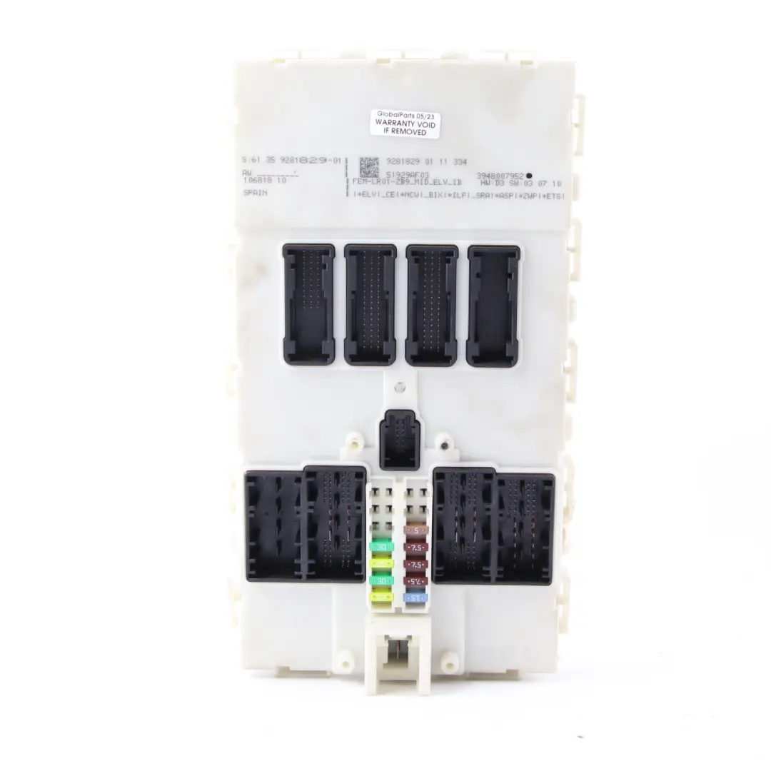 BMW F20 F21 F30 F31 N47N 116d 316d 116HP Engine ECU Kit DDE 8518569 + Key + FEM - SKU 8518569-2 - Part number 8517874