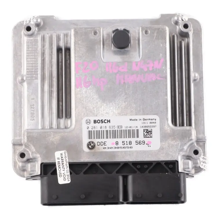 N47N 116d 316d ECU Steuergerät Modul DDE Manual für BMW F20 F21 F30 F31 mit Teilenummer 8517874 BMW F20 F21 F30 F31 N47N 116d 316d ECU Steuergerät Modul DDE Manual - SKU 8518569 - Teilenummer 8517874