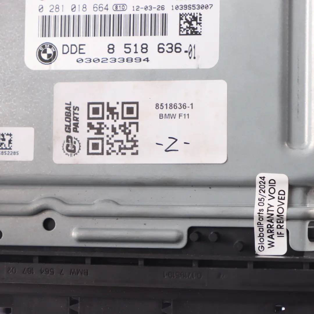 N47S1 218HP Engine Unit ECU Kit DDE + CAS4 + Key to BMW F10 F11 525d with Part number 8518636 BMW F10 F11 525d N47S1 218HP Engine Unit ECU Kit DDE + CAS4 + Key - SKU 8518636-1 - Part number 8518636