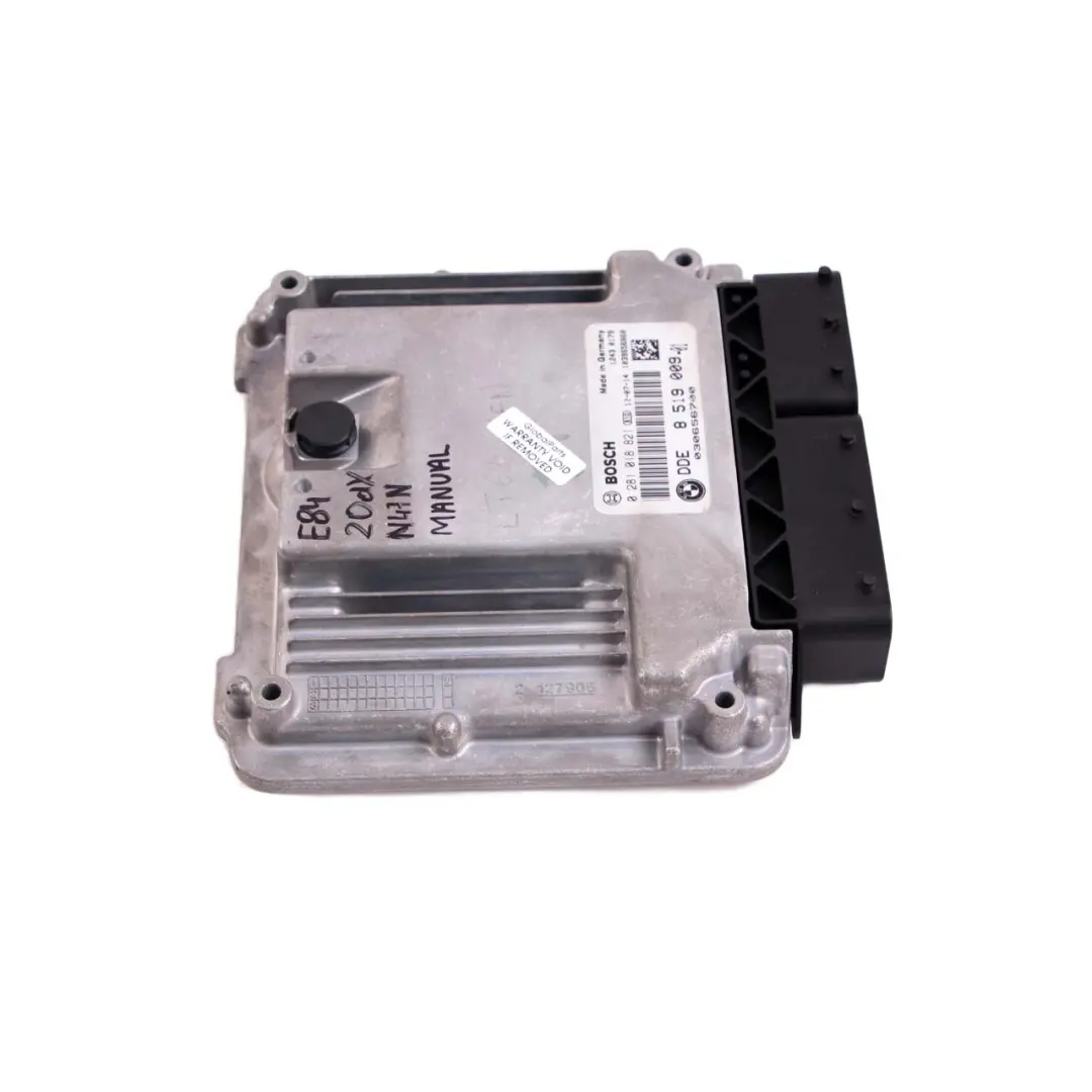 20dX Diesel N47N Engine Control Unit ECU DDE Manual BMW X1 E84 20d - SKU 8519009 - Part number 8519009