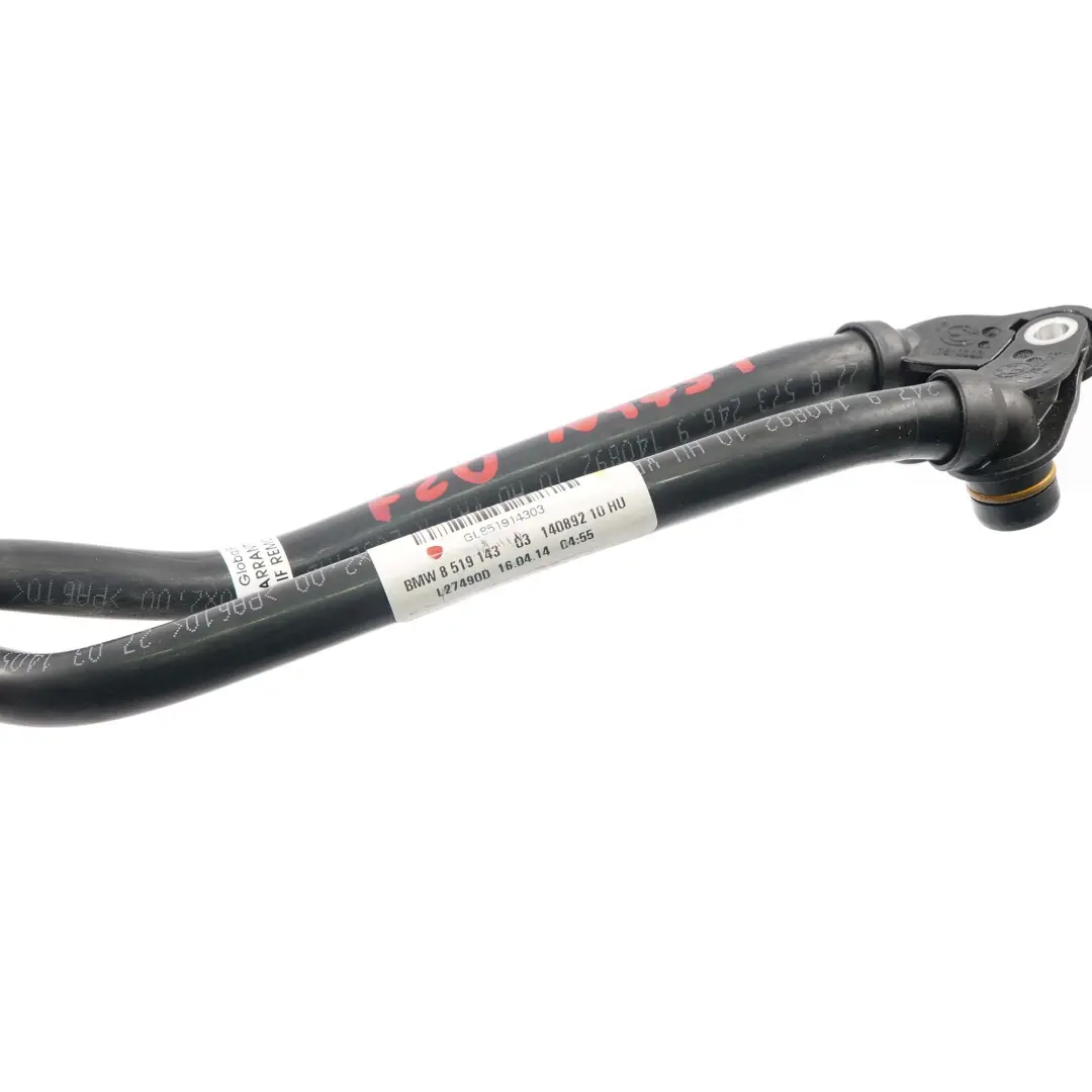 BMW F20 F30 Conduite Refroidissement Tube de Radiateur Diesel - SKU 8519143 - Numéro de pièce 8519143