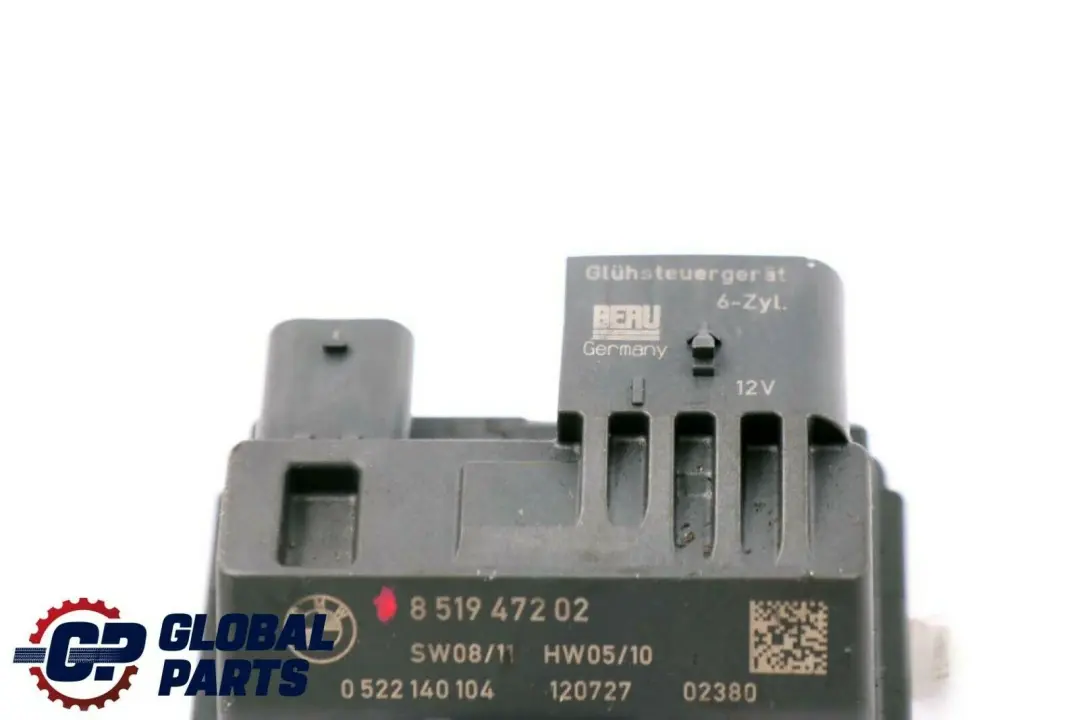 BMW F10 F11 F30 F31 Módulo Calentador Control Precalentamiento N57N - SKU 8519472 - Número de pieza 8519472