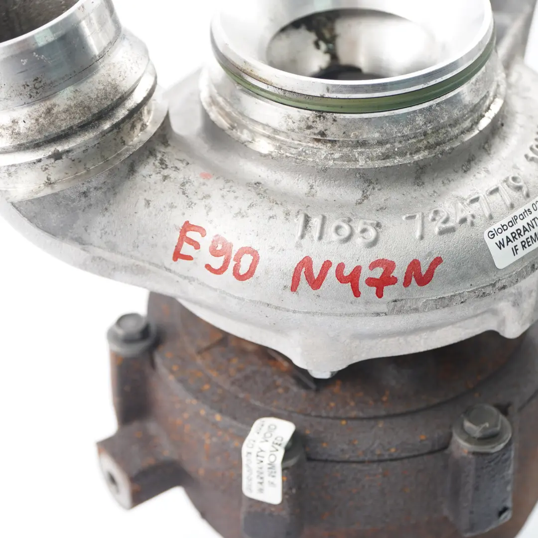 N47N Turbocompresor Cargador de Turbo para BMW E90 LCI F10 320d 520d con número de pieza 8519475 BMW E90 LCI F10 320d 520d N47N Turbocompresor Cargador de Turbo - SKU 8519475-2 - Número de pieza 8519475