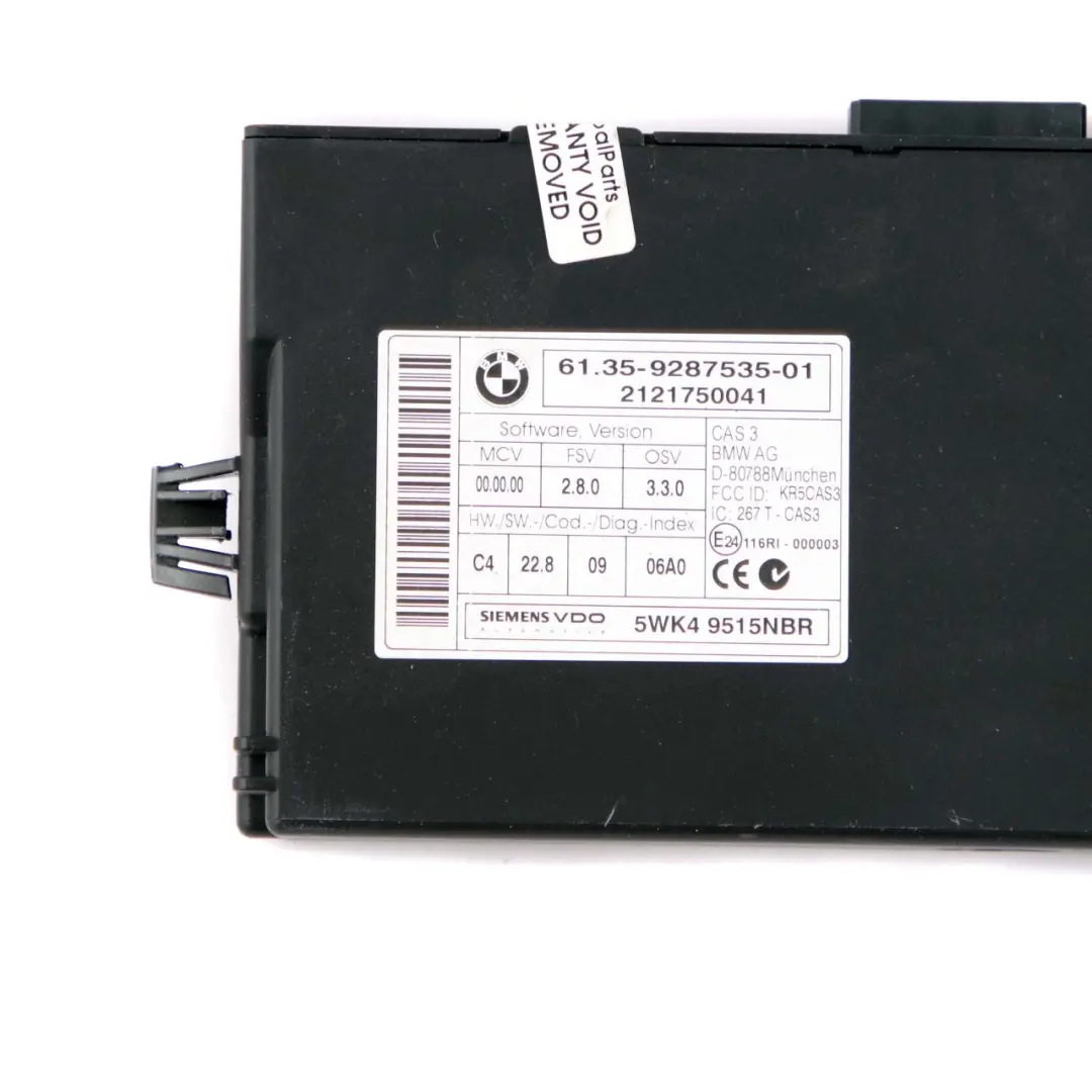 Mini Cooper D R60 ALL4 N47N 143HP 2.0 Engine ECU Kit DDE + CAS3 + Key - SKU 8519663-11 - Part number 8519663