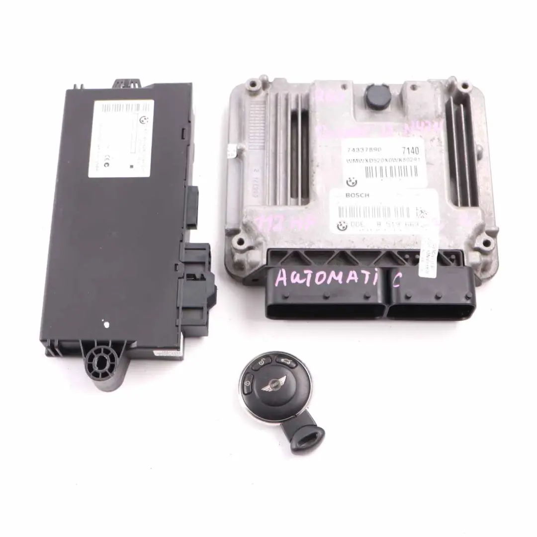 N47N 112HP Motor ECU Kit CAS 3 Schlüssel für Mini Cooper D R55 R56 LCI R60 mit Teilenummer 8519663 Mini Cooper D R55 R56 LCI R60 N47N 112HP Motor ECU Kit CAS 3 Schlüssel - SKU 8519663-3 - Teilenummer 8519663