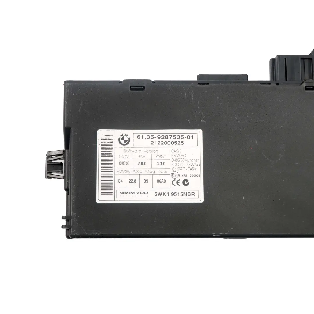 N47N Motore Diesel Ecu Kit Dde Cas Chiavi per Mini Cooper Sd R55 R56 LCI R60 con numero di parte 8519663 Mini Cooper Sd R55 R56 LCI R60 N47N Motore Diesel Ecu Kit Dde Cas Chiavi - SKU 8519663-7 - Numero di parte 8519663