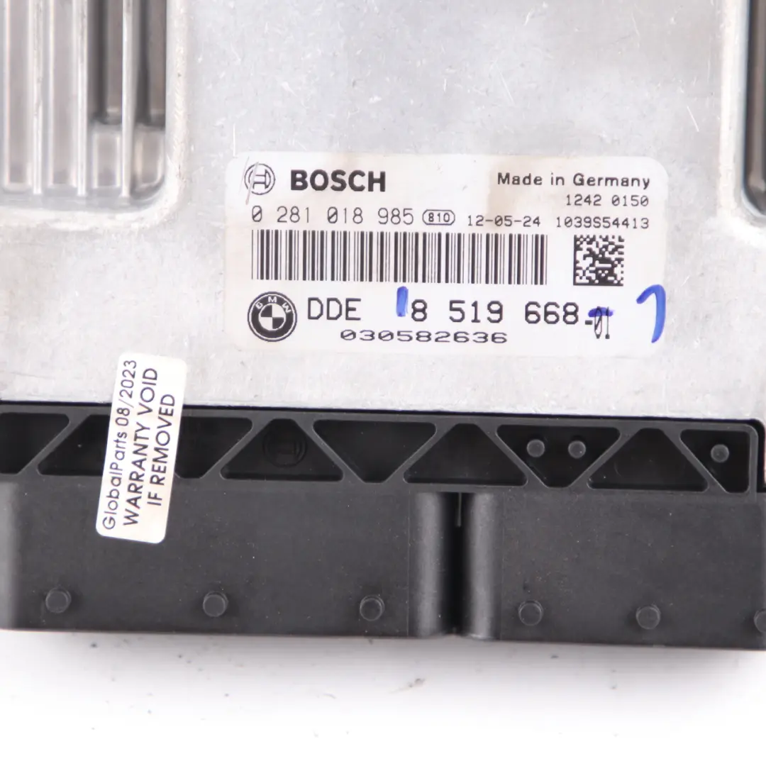 BMW E90 E91 LCI 320d N47N 184HP ECU KIT DDE CAS3 Schlüssel 8512047 Handbuch - SKU 8519668-1 - Teilenummer 8519668