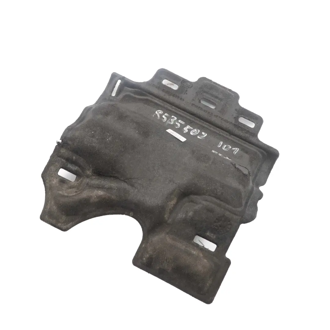 Sound Insulation Cover Engine Oil Sump Panel to BMW i3 I01 Hybrid with Part number 8535502 BMW i3 I01 Hybrid Sound Insulation Cover Engine Oil Sump Panel - SKU 8535502 - Part number 8535502