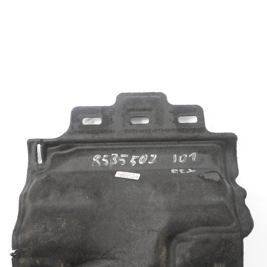 Isolamento Acustico Pannello Coppa Olio Motore per BMW I3 I01 Hybrid con numero di parte 8535502 BMW I3 I01 Hybrid Isolamento Acustico Pannello Coppa Olio Motore - SKU 8535502 - Numero di parte 8535502