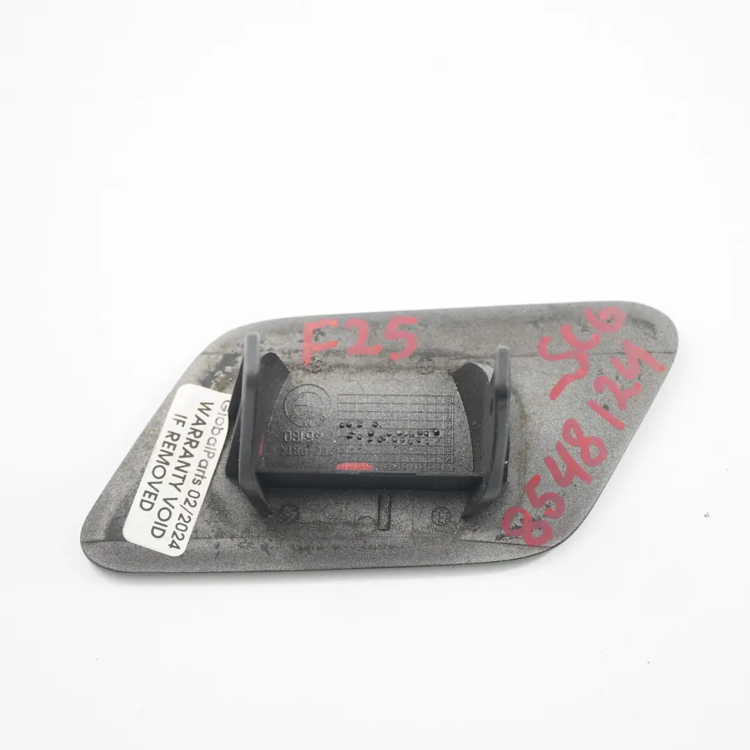 BMW X3 F25 Nozzle Cover Right Front Bumper Headlight Spray Space Grey A52 - SKU 8548124-SCG - Part number 8548124