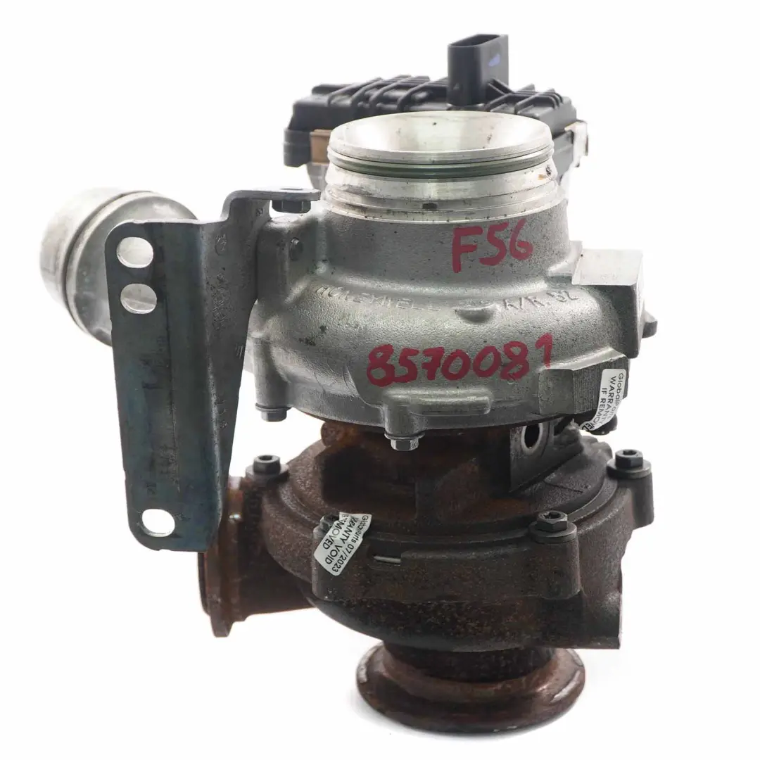 Turbocompresseur Complet B47 8570080 pour Mini Cooper SD F55 F56 F57 F60 à propos du numéro de pièce 8570081 Mini Cooper SD F55 F56 F57 F60 Turbocompresseur Complet B47 8570080 - SKU 8570081 - Numéro de pièce 8570081