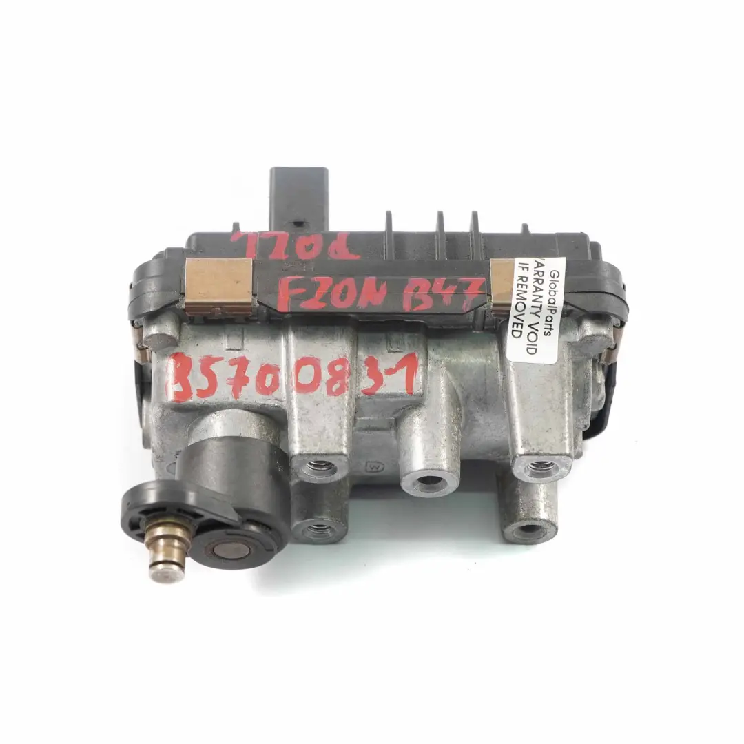 B47 Turbo Turbocharger Actuator Motor 6NW010430 to BMW F20 F21 F30 LCI 120d 320d with Part number 8570083 BMW F20 F21 F30 LCI 120d 320d B47 Turbo Turbocharger Actuator Motor 6NW010430 - SKU 8570083-1 - Part number 8570083
