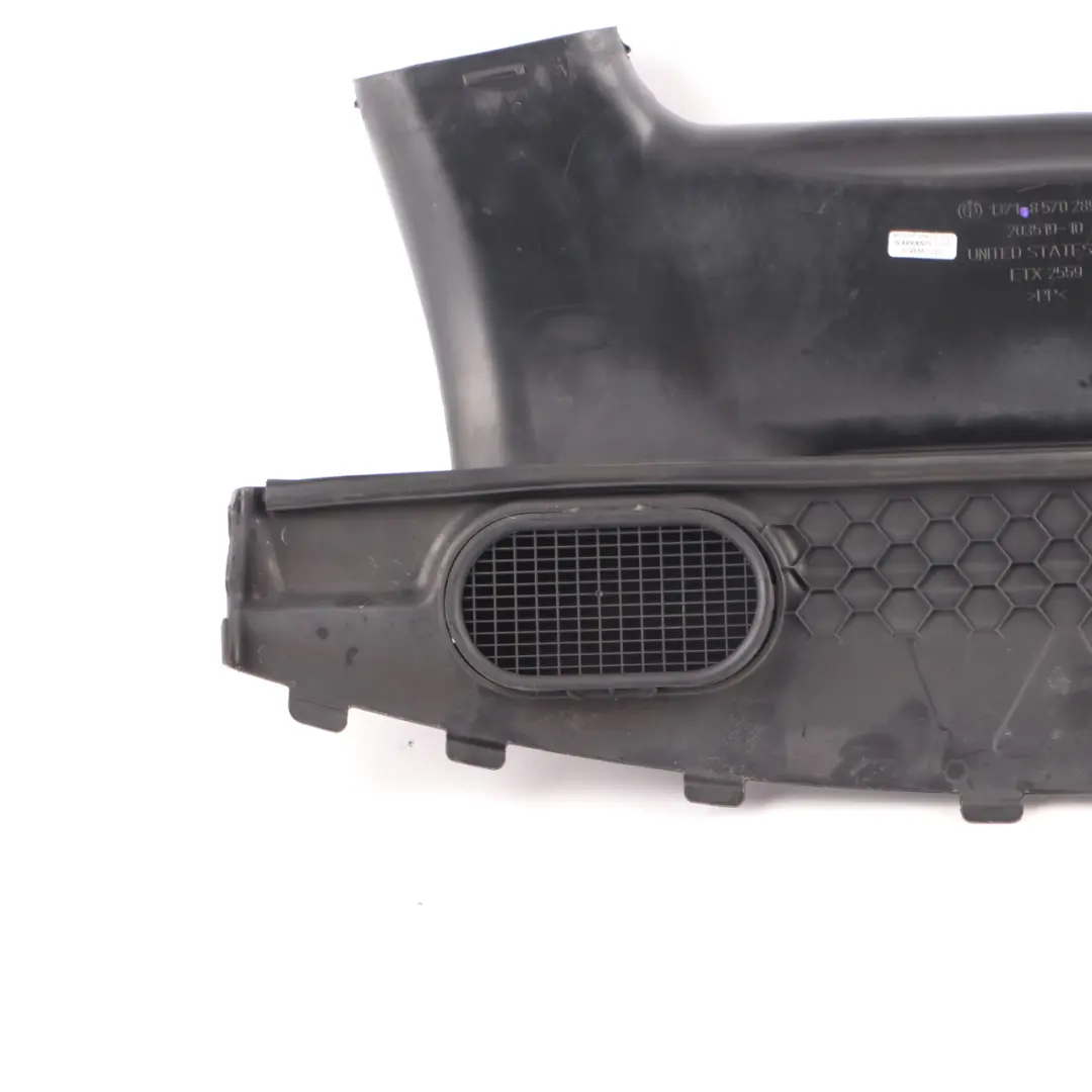 Intake Duct BMW X5 F15 X6 F16 Diesel Engine Filter Tube Channel to Air with Part number 8570289 Air Intake Duct BMW X5 F15 X6 F16 Diesel Engine Filter Tube Channel - SKU 8570289 - Part number 8570289