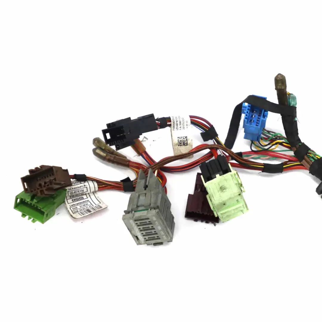 Motor Cableado BMW F25 F26 2.0dX B47 Loom Módulo Arnés Cable Automático - SKU 8570442 - Número de pieza 8570442