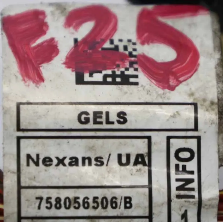 2.0dX B47 Wiązka Przewód Kabel Silnika Automat do BMW F25 o numerze 8570442 BMW F25 2.0dX B47 Wiązka Przewód Kabel Silnika Automat - SKU 8570442 - Numer Części 8570442