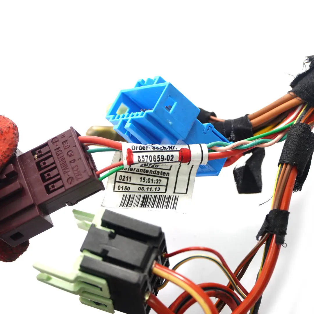 Verkabelung BMW X3 F25 N47N Motor Automatik Getriebe Modul Kabelbaum für mit Teilenummer 8570659 Verkabelung BMW X3 F25 N47N Motor Automatik Getriebe Modul Kabelbaum - SKU 8570659 - Teilenummer 8570659