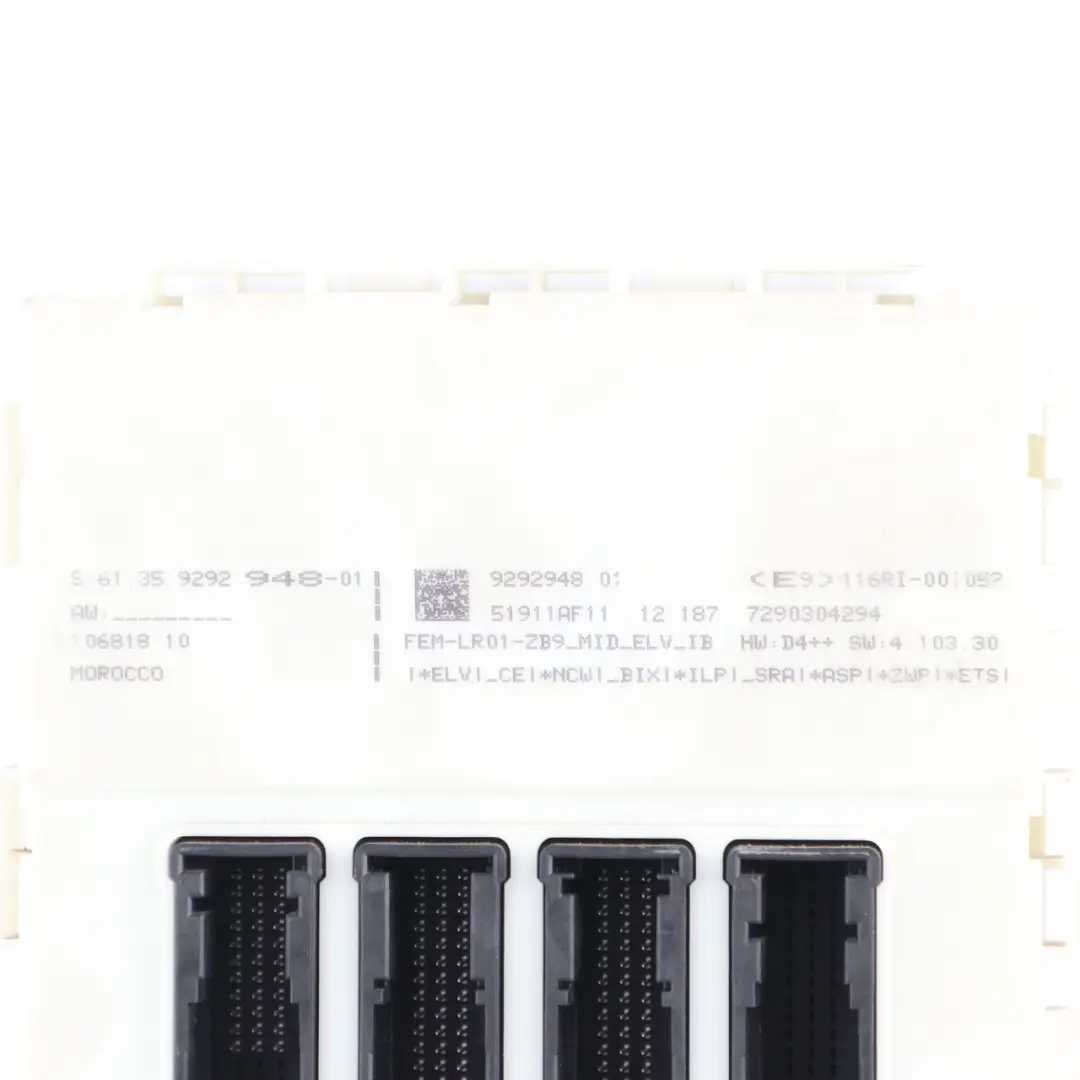 BMW F20 F21 116d ed Diesel N47N 116HP ECU Kit DDE + Key + FEM - SKU 8570934-2 - Part number 8570934