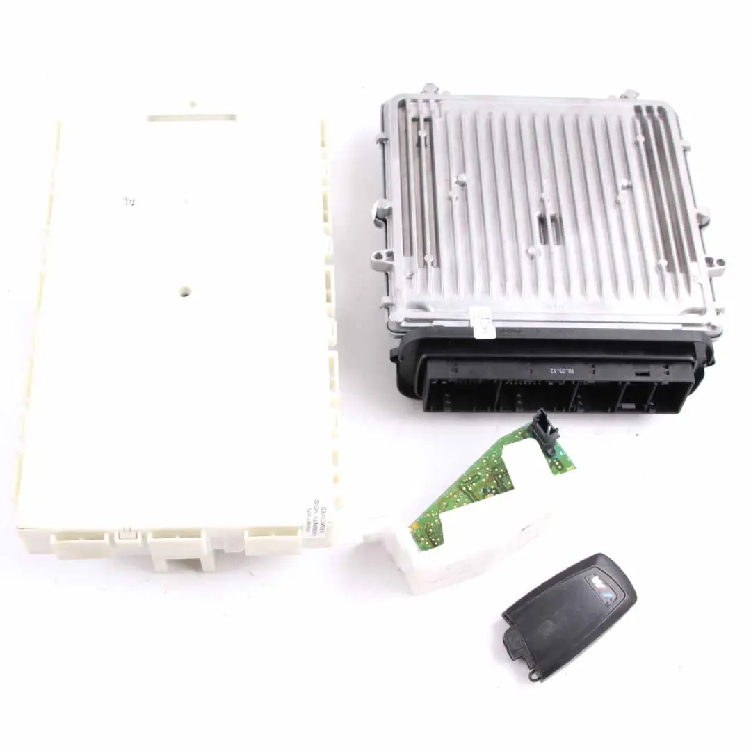 BMW F20 F30 125d 325d N47S1 Engine Control Unit ECU Kit DDE 8570935 + FEM + Key - SKU 8570935-1 - Part number 8579785