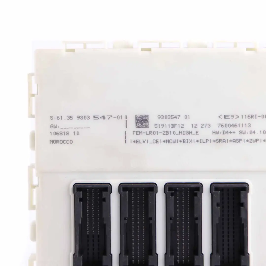 BMW F20 F30 125d 325d N47S1 Engine Control Unit ECU Kit DDE 8570935 + FEM + Key - SKU 8570935-1 - Part number 8579785